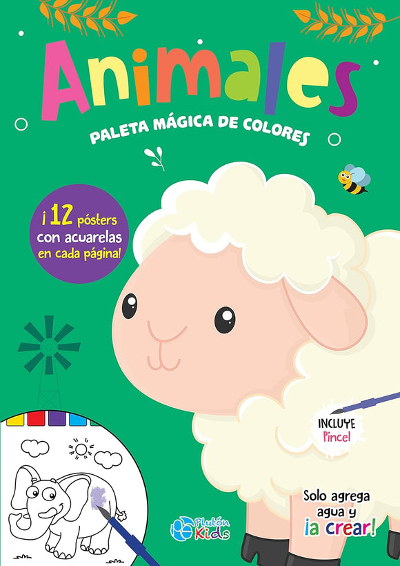 Animales: Paleta mágica de colores