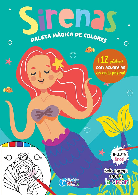 Sirenas: Paleta mágica de colores