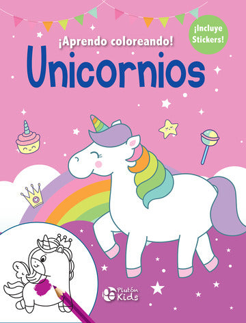 Unicornios: ¡Aprendo Coloreando!