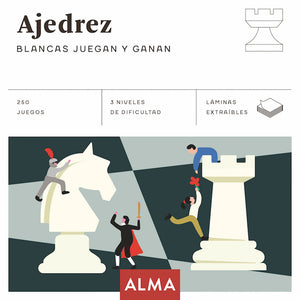 Ajedrez.  Blancas Juegan y Ganan