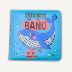 Es la hora del baño - Libro de Plástico